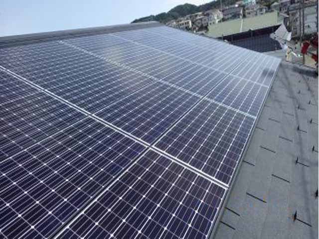 神奈川県秦野市のパナソニック製VBHN252WJ01 ×25の太陽光発電施工写真