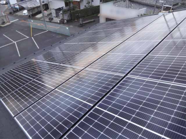 埼玉県本庄市の長州産業製CS-340B81 ×20の太陽光発電施工写真