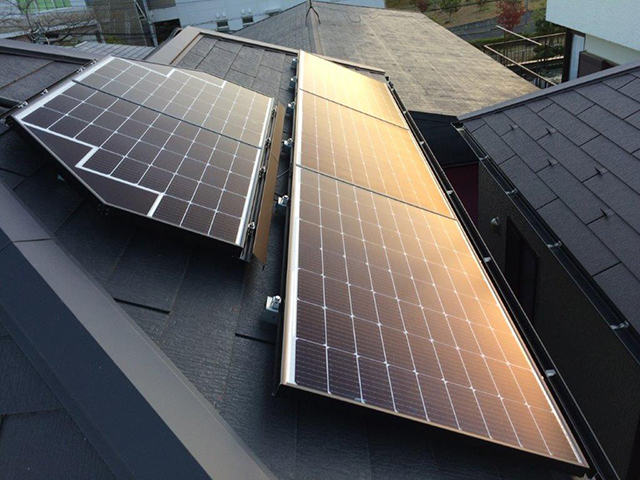 神奈川県秦野市の長州産業製CS-223B81S ×12、CS-109B81S ×3、CS-109B81L ×2、CS-109B81R ×2の施工写真