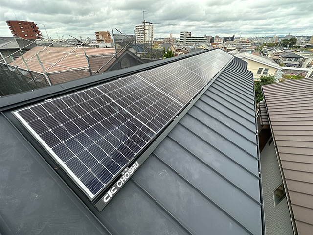 愛知県名古屋市の長州産業製CS-340B81 ×18の施工写真