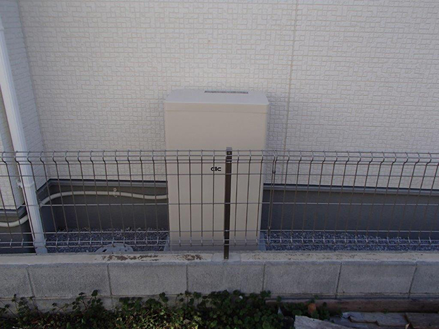 埼玉県新座市の 長州産業製CB-LKT70Aの蓄電池施工写真