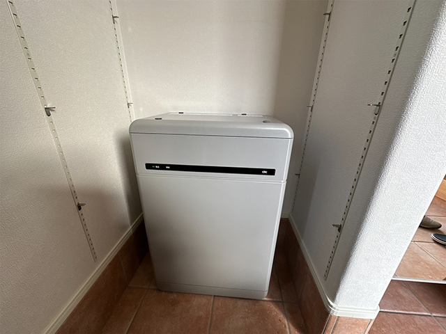 和歌山県和歌山市の 長州産業製CB-LMP98Aの蓄電池施工写真