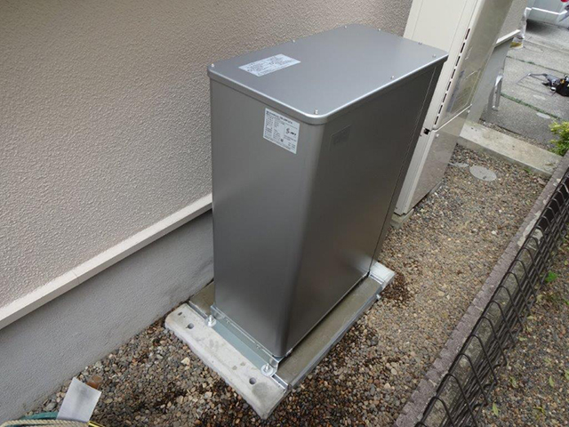 東京都町田市の 長州産業製CB-LMP127Aの蓄電池施工写真