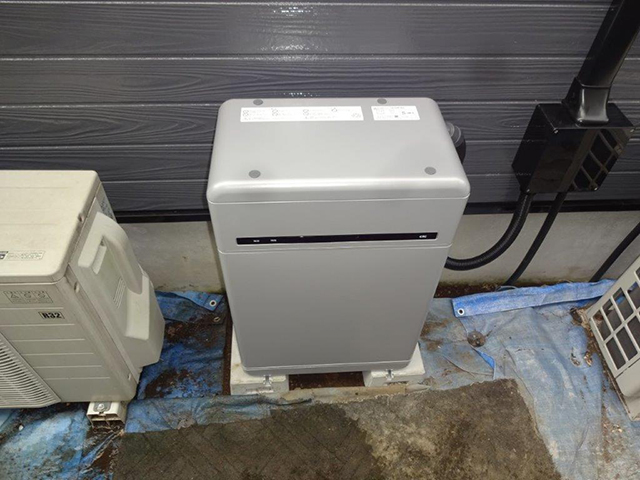 東京都町田市の 長州産業製CB-LMP98Aの蓄電池施工写真