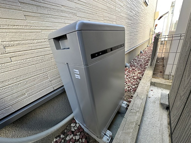 愛知県江南市の 長州産業製CB-LMP98Aの蓄電池施工写真