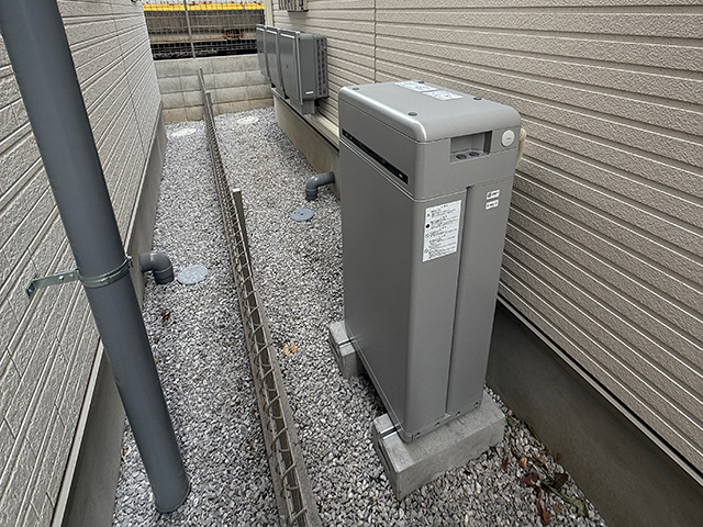 東京都国分寺市の 長州産業製CB-LMP164A2の蓄電池施工写真