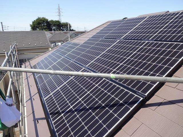 東京都西東京市の長州産業製CS-340B81 ×14、CS-223B81 ×2の施工写真