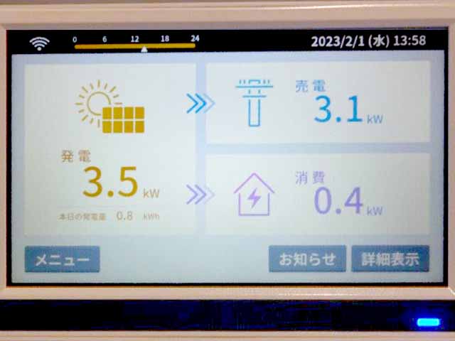 群馬県太田市の長州産業製CS-340B81 ×27の太陽光発電施工写真3
