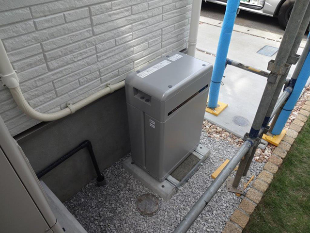 東京都青梅市の 長州産業製CB-LMP98Aの蓄電池施工写真