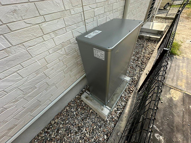 愛知県豊田市の 長州産業製CB-LMP127Aの蓄電池施工写真