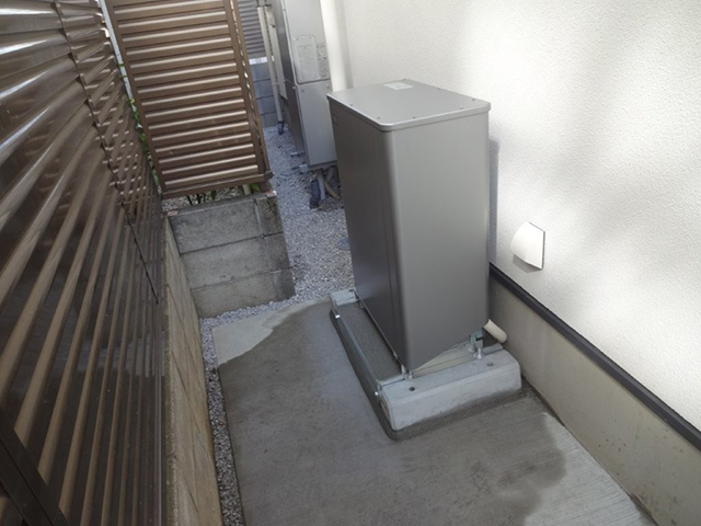 東京都目黒区の 長州産業製CB-LMP127Aの蓄電池施工写真