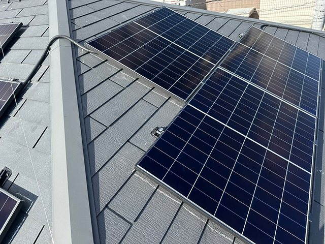 愛知県名古屋市のハンファジャパン製Re.RISE-NBC 440 ×6、Re.RISE-NBC MS290 ×3の施工写真