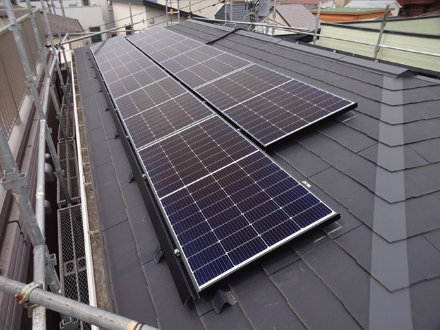 東京都荒川区の長州産業製CS-243B91 ×18の施工写真