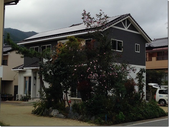福島県いわき市のパナソニック製VBHN244SJ33×24枚の太陽光発電施工写真
